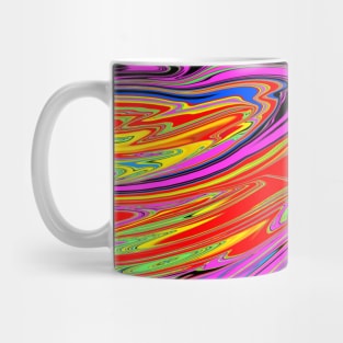 Feeling an Error colorful marble Mug